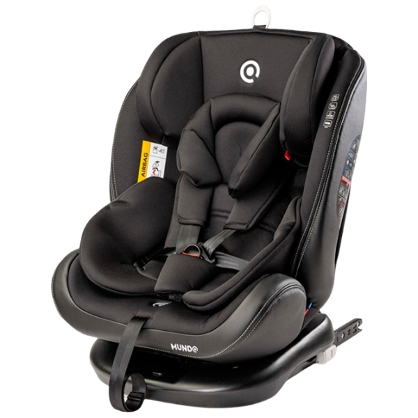 Scaun auto Caretero Mundo  0 luni - 12 ani / 36 kg / Black photo 1 Scaun auto Caretero Mundo  0 luni - 12 ani / 36 kg / Black photo 1