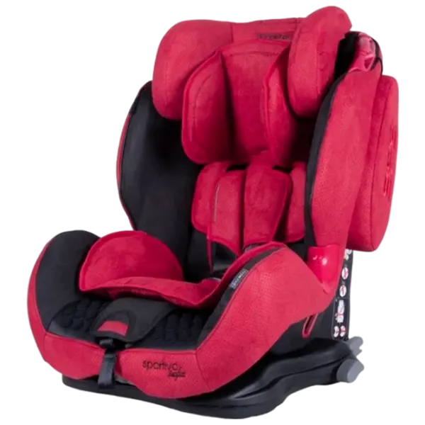 Детское автокресло Coletto Sportivo  9 месяцев - 12 лет / 36 кг / Красный photo 1