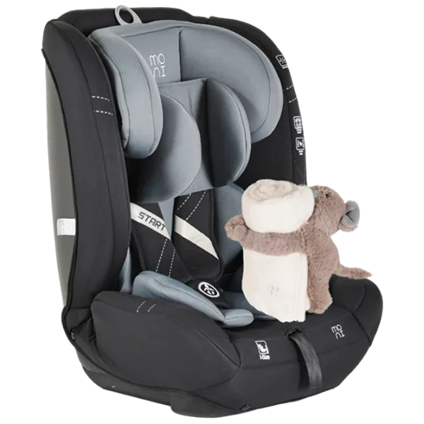 Scaun auto Moni Start  1 an - 12 ani / 36 kg / Gray photo 1 Scaun auto Moni Start  1 an - 12 ani / 36 kg / Gray photo 1