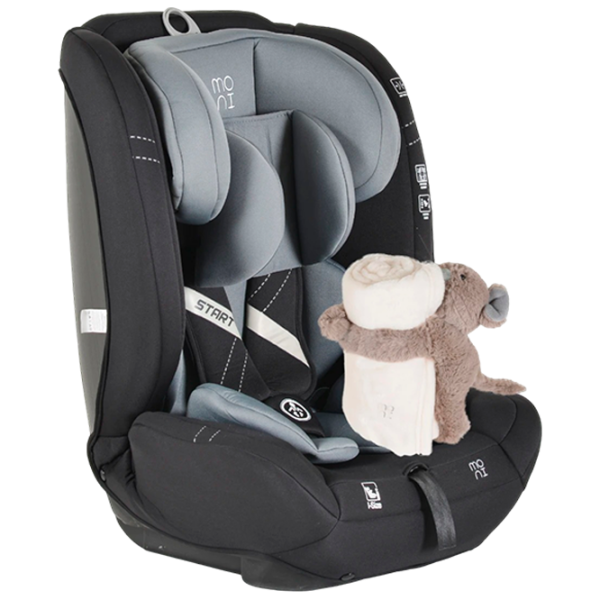 Scaun auto Moni Start  1 an - 12 ani / 36 kg / Gray photo 1 Scaun auto Moni Start  1 an - 12 ani / 36 kg / Gray photo 1