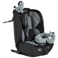 Детское автокресло Moni Isafe  1 год - 12 лет / 36 кг / Серый