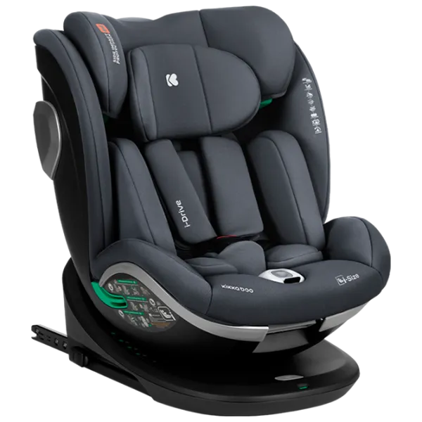 Scaun auto Kikka Boo i-Drive i-Size  0 luni - 12 ani / 36 kg / Gray photo 1