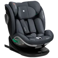 Детское автокресло Kikka Boo i-Drive i-Size  0 месяцев - 12 лет / 36 кг / Серый