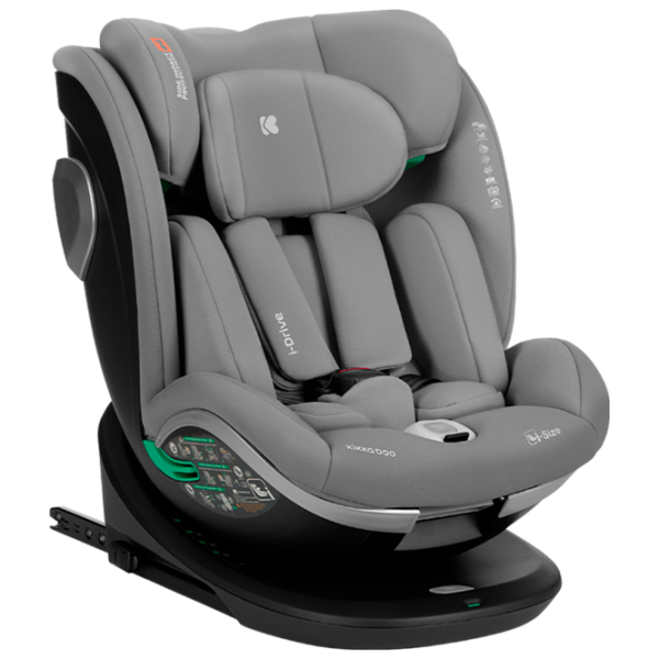 Детское автокресло Kikka Boo i-Drive i-Size  0 месяцев - 12 лет / 36 кг / Серый photo 1