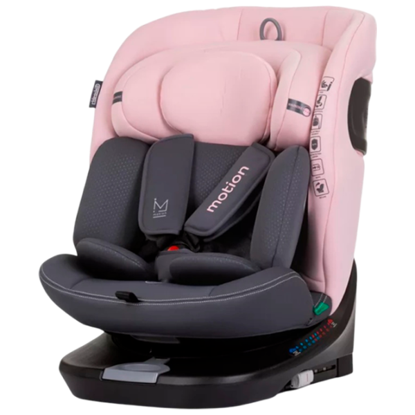 Детское автокресло Chipolino Motion 360 I-size  0 месяцев - 12 лет / 36 кг / Розовый photo 1 Детское автокресло Chipolino Motion 360 I-size  0 месяцев - 12 лет / 36 кг / Розовый photo 1