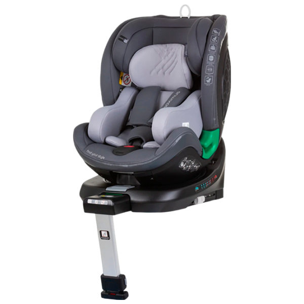 Детское автокресло Chipolino Maximus 360 I-size  0 месяцев - 12 лет / 36 кг / Серый photo 1 Детское автокресло Chipolino Maximus 360 I-size  0 месяцев - 12 лет / 36 кг / Серый photo 1