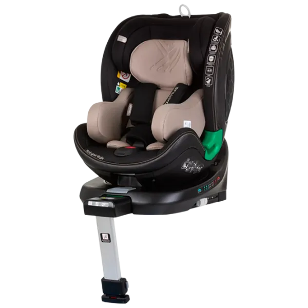 Детское автокресло Chipolino Maximus 360 I-size  0 месяцев - 12 лет / 36 кг / Бежевый photo 1