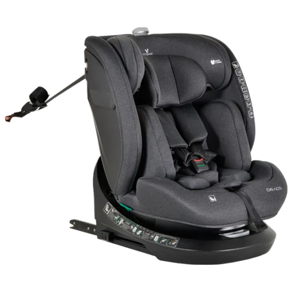 Детское автокресло Cangaroo Draco I-Size  0 месяцев - 12 лет / 36 кг / Черный photo 1