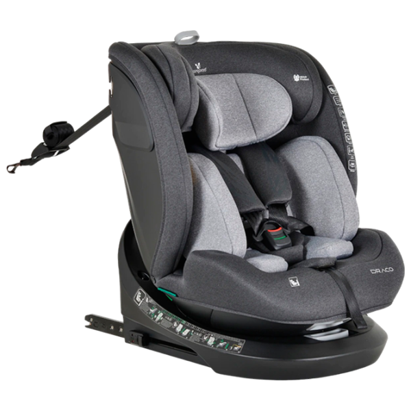 Scaun auto Cangaroo Draco I-Size  0 luni - 12 ani / 36 kg / Gray photo 1