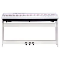 Pian electric Flame S192 WH Acustic / 88 clape / Dual / White