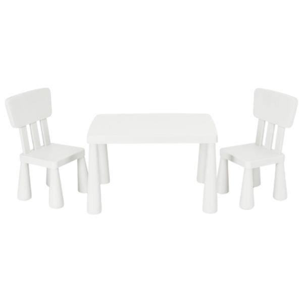 Set de mobilă pentru copii Costway HW66810WH White / unisex photo 1 Set de mobilă pentru copii Costway HW66810WH White / unisex photo 1