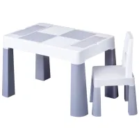 Детский мебельный набор Tega Baby MULTIFUN ECO Серый / унисекс