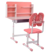 Детский мебельный набор Glamvers WORLD 7 Розовый / унисекс