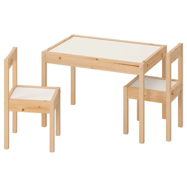 Set de mobilă pentru copii Ikea Latt Pine / unisex photo 1