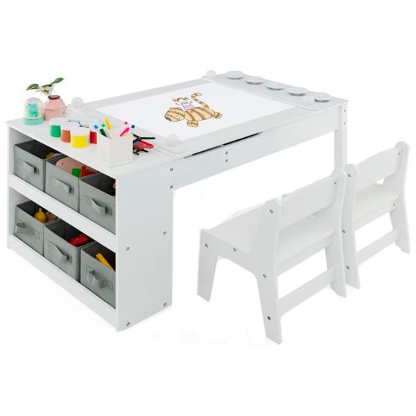 Set de mobilă pentru copii Costway HY10243WH  / unisex photo 1