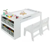 Детский мебельный набор Costway HY10243WH  / унисекс