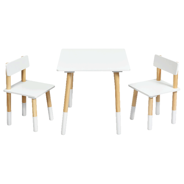 Set de mobilă pentru copii Costway HW64427WH White / unisex photo 1