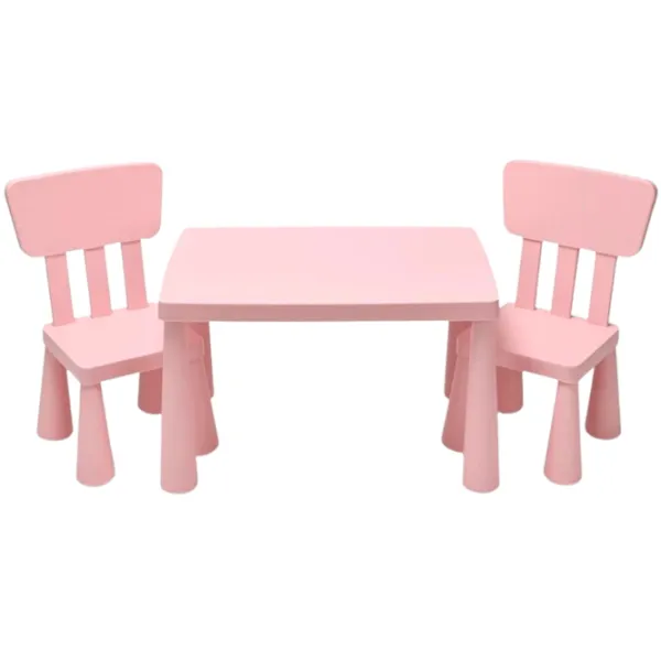 Set de mobilă pentru copii Costway HW66810PI Pink / unisex photo 1 Set de mobilă pentru copii Costway HW66810PI Pink / unisex photo 1