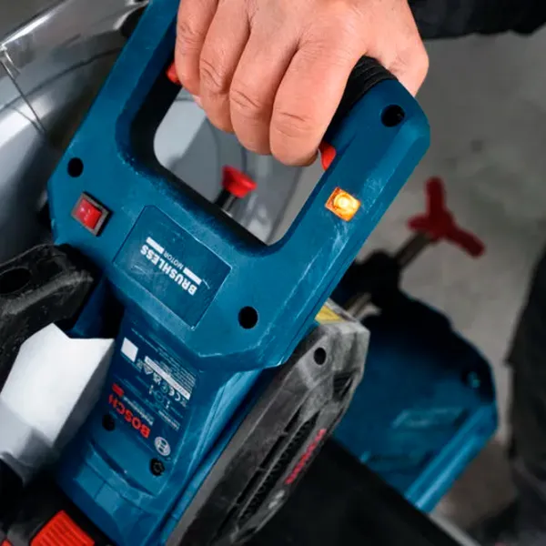 Fierăstrău circular Bosch GCD 18V-355 355 mm / Blue photo 3