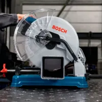 Дисковая пила Bosch GCD 18V-355 355 мм / Синий photo 5