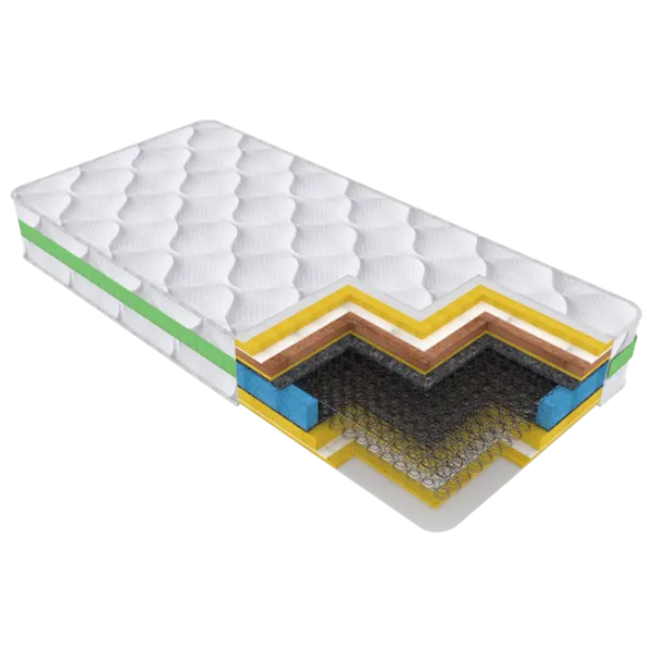 Saltea ortopedică SaltConfort Cocos 140 x 190 cm Înălțimea saltelei: 19 cm photo 1