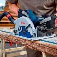 Fierăstrău circular Bosch GKS 18V-68 190 mm / Blue photo 2