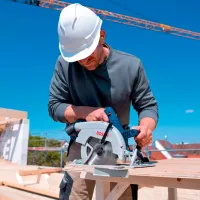 Fierăstrău circular Bosch GKS 18V-68 190 mm / Blue photo 5