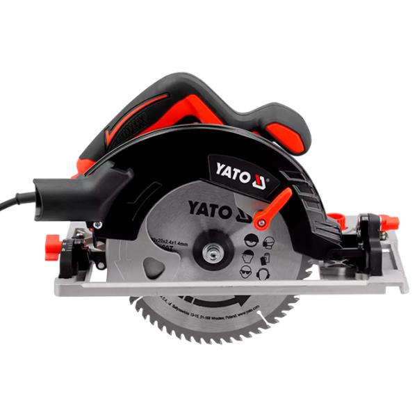 Дисковая пила Yato YT821533 190 мм / Черный photo 3