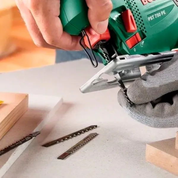 Fierăstrău pentru decupat Bosch PST-750-PE 26 mm / Green photo 5