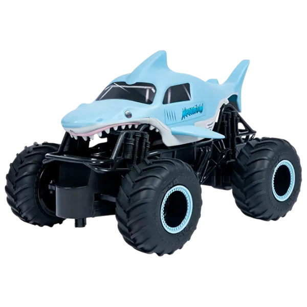 Машинка Spin Master Megaladon 6044952  / 2.4 ГГц / Серый Синий photo 1 Машинка Spin Master Megaladon 6044952  / 2.4 ГГц / Серый Синий photo 1