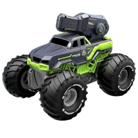 Машинка Lead Honor Amphibious Water Cannon Truck LH-C072  / 2.4 ГГц / Черный Зеленый