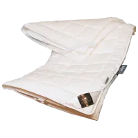 Topper Trois Couronnes Nature Night 200 x 200 cm / 6 cm / Fibră de porumb