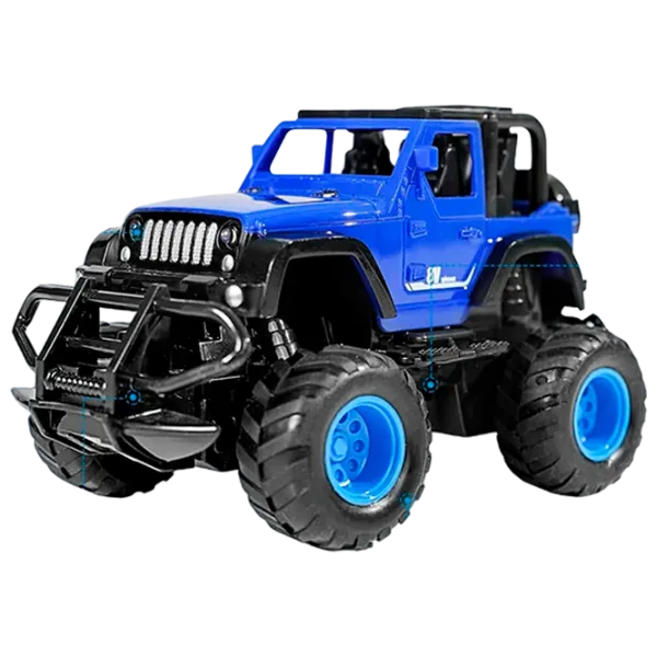 Машинка Lead Honor Four-Pass Remote Control Off -Road Vehicle LH-C056  / 2.4 ГГц / Черный Синий photo 1