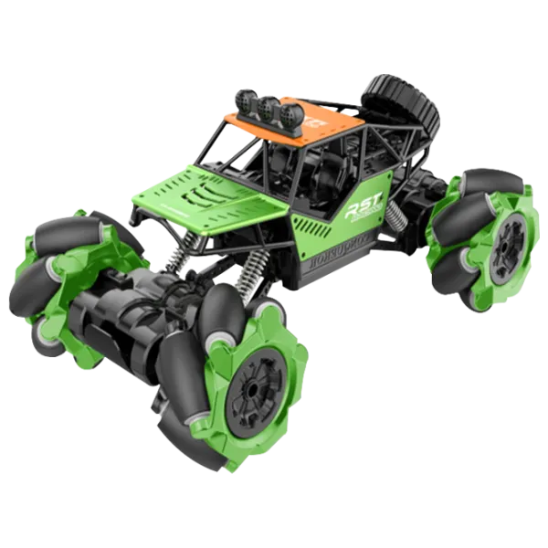 Mașină Lead Honor Speed Pioneer Double-Sided LH-C025A-3  / 2.4 GHz / Green photo 1