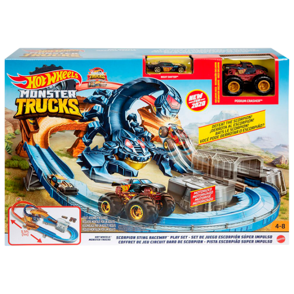 Pistă auto Hot Wheels Scorpion Sting Raceway   / / Multicolor photo 1 Pistă auto Hot Wheels Scorpion Sting Raceway   / / Multicolor photo 1