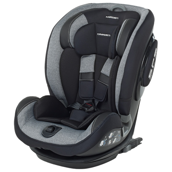 Scaun auto FoppaPedretti IsoPlus (ADAC)  15 luni - 12 ani / 36 kg / Black photo 1