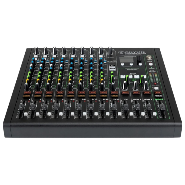 Mixer Mackie Onyx12 activ / 20 Hz - 30 kHz / Black photo 1