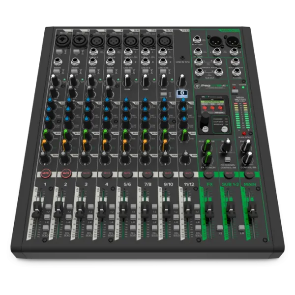 Mixer Mackie ProFX12v3+ 12-Channel activ / 20 Hz - 30 kHz / Black photo 1
