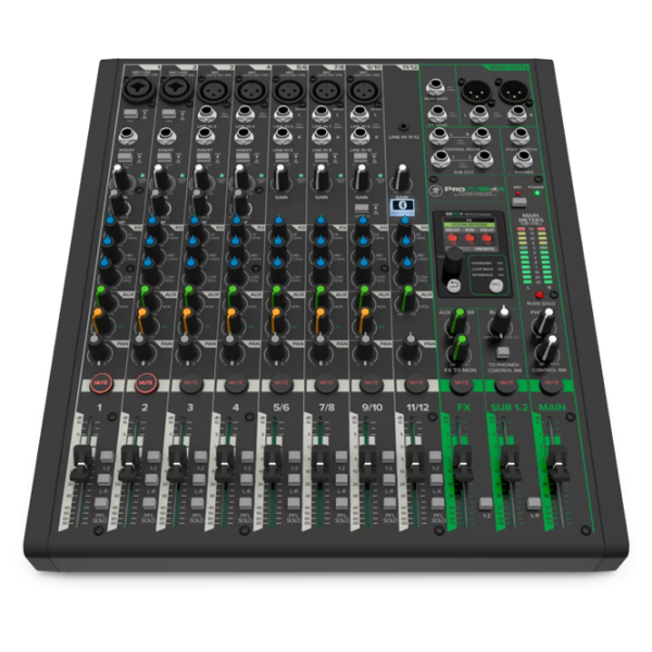 Mixer Mackie ProFX12v3+ 12-Channel activ / 20 Hz - 30 kHz / Black photo 1
