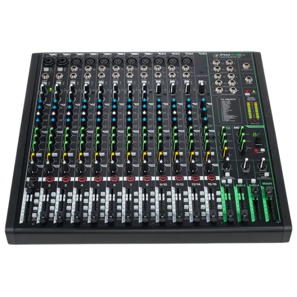 Миксер Mackie ProFX16v3 16-Channel активный / 20 Гц - 30 кГц / Черный photo 1