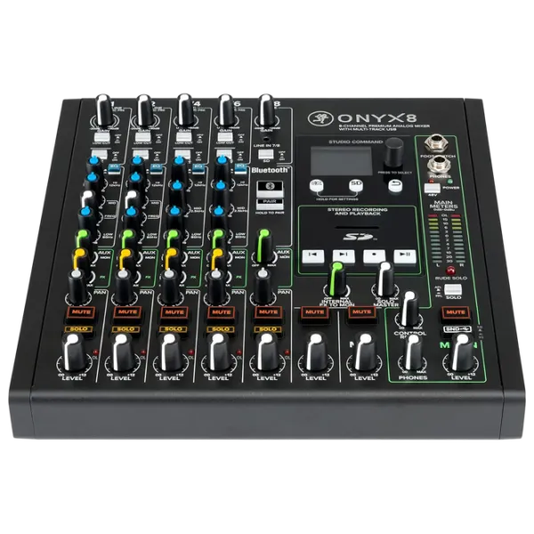 Mixer Mackie ONYX8 activ / 20 Hz - 20 kHz / Black photo 1