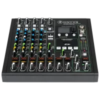 Миксер Mackie ONYX8 активный / 20 Гц - 20 кГц / Черный