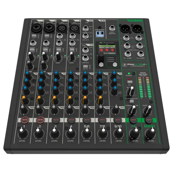 Mixer ProFX10v3+ 10-Channel ProFX10v3+ 10-Channel activ / 20 Hz - 30 kHz / Black photo 1