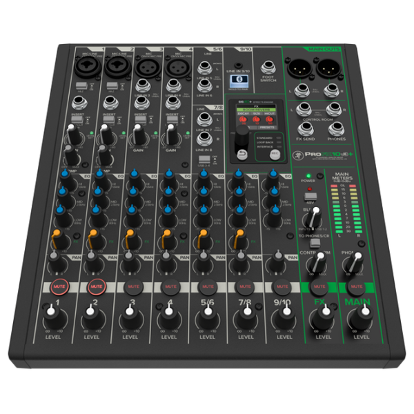 Mixer ProFX10v3+ 10-Channel ProFX10v3+ 10-Channel activ / 20 Hz - 30 kHz / Black photo 1
