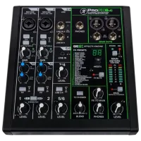 Mixer Mackie ProFX6v3 6-Channel activ / 20 Hz - 30 kHz / Black