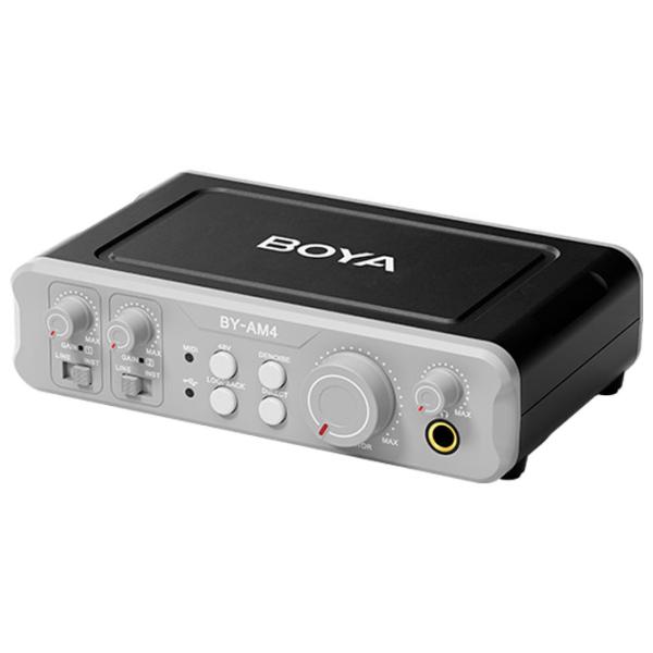 Mixer Boya BY-AM4 activ / 20 Hz - 20 kHz / Black photo 1 Mixer Boya BY-AM4 activ / 20 Hz - 20 kHz / Black photo 1