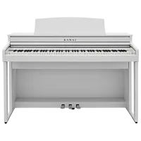 Pian electric Kawai CA401WH Acustic / 88 clape / Split / White
