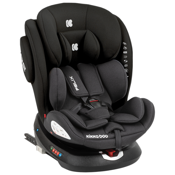 Детское автокресло Kikka Boo Felix  0 месяцев - 12 лет / 36 кг / Черный photo 1