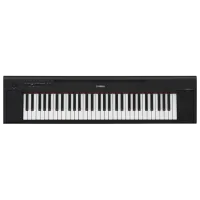 Pian electric Yamaha NP-15-BK Acustic / 61 clape / Split / Black