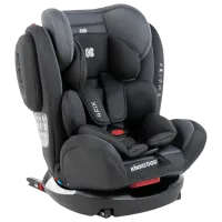 Scaun auto Kikka Boo 4 Fix Double  0 luni - 12 ani / 36 kg / Dark Gray